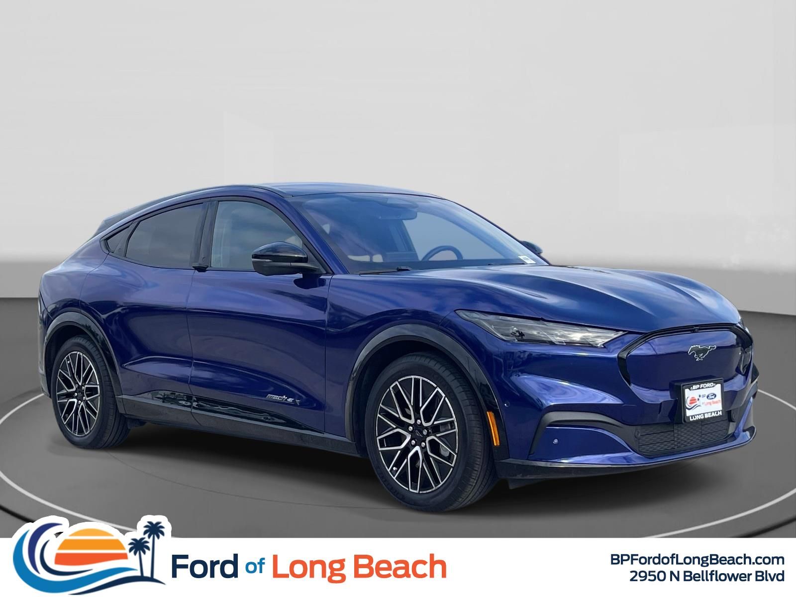 Vapor Blue 2024 Ford Mustang Mach-E SUV / Crossover Rear-Wheel Drive Automatic