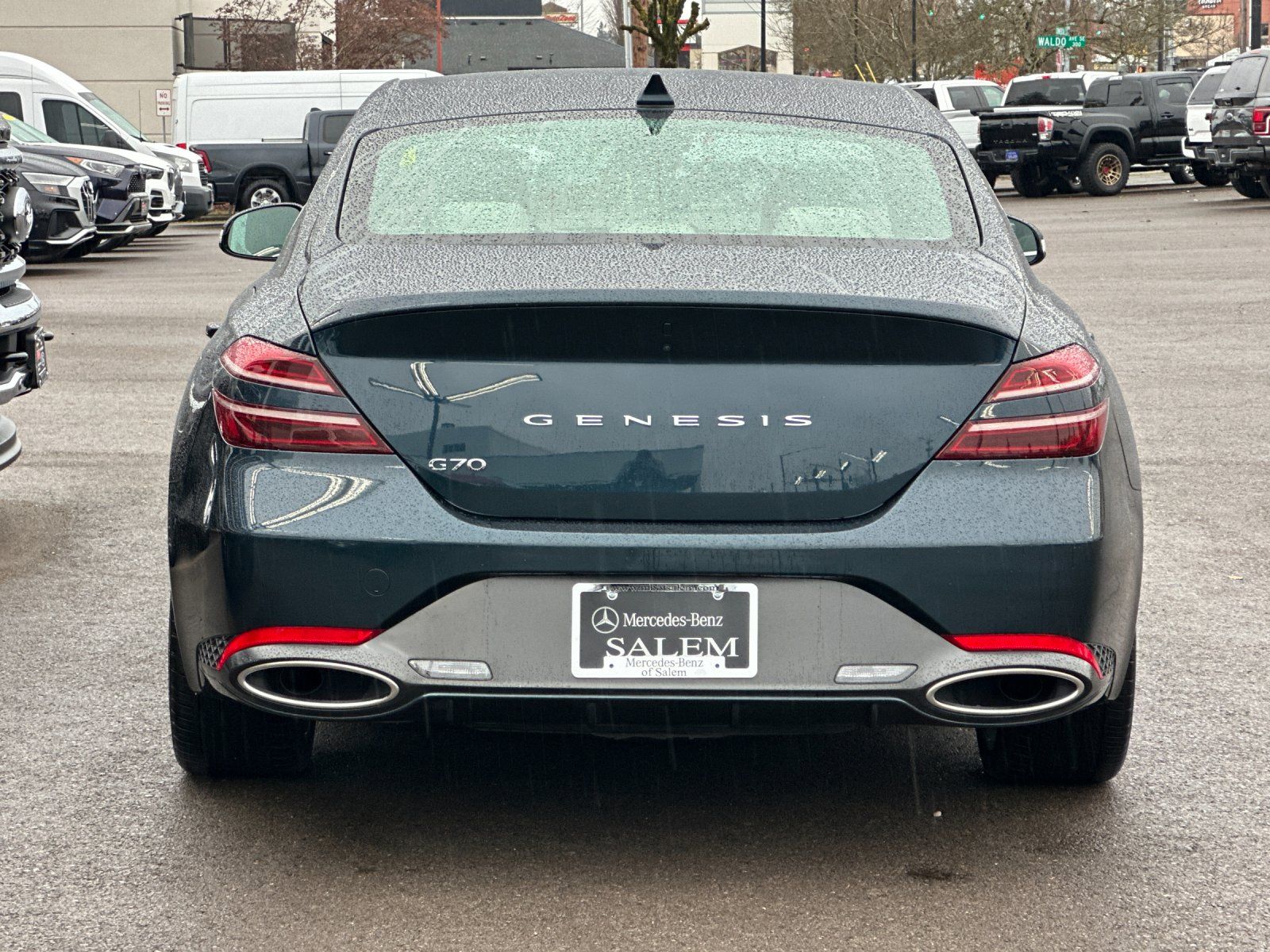 used 2024 Genesis G70 car, priced at $27,498