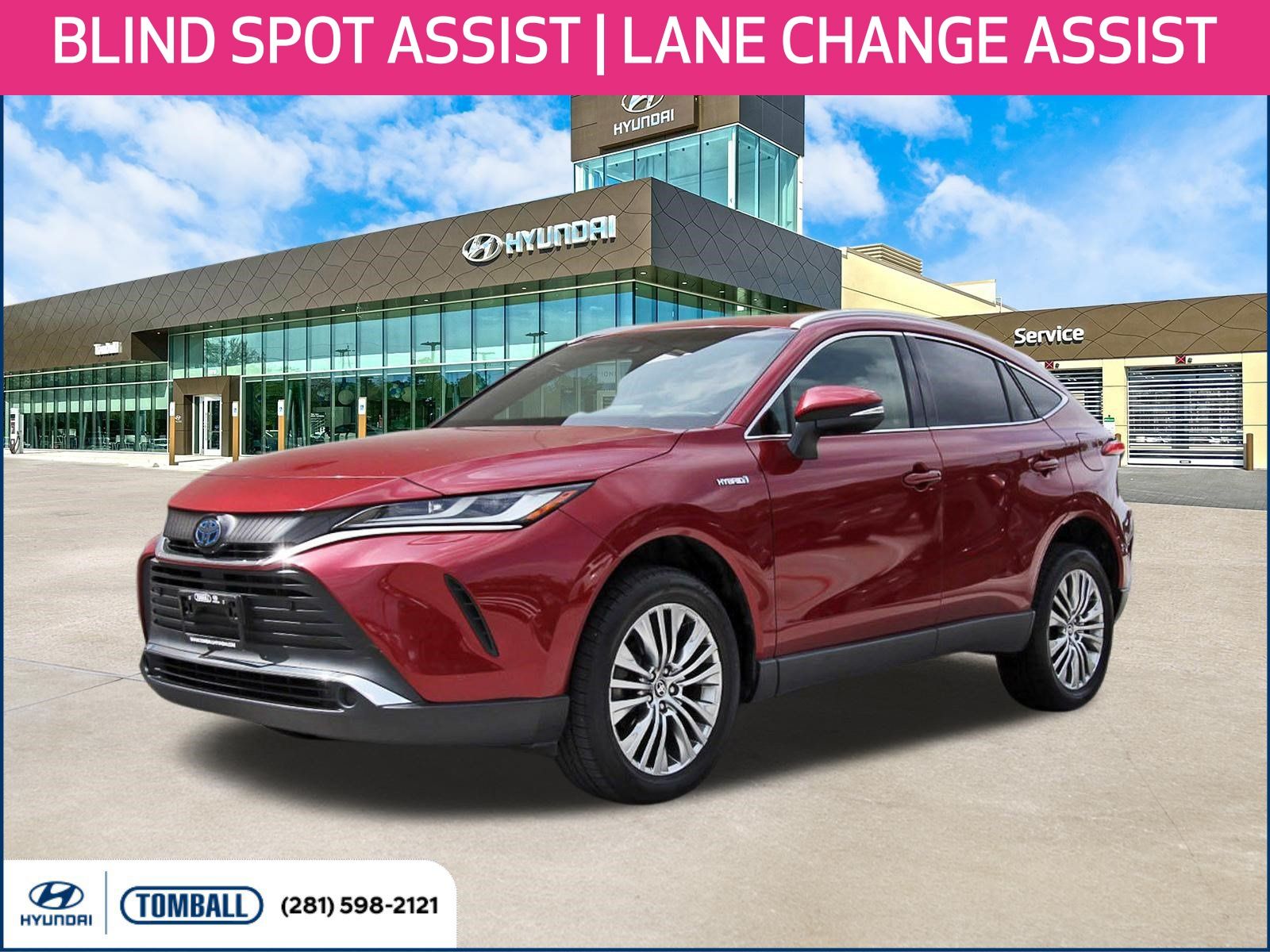 Red (Ruby Flare Pearl) 2021 Toyota Venza SUV / Crossover All-Wheel Drive Continuously Variable Transmission