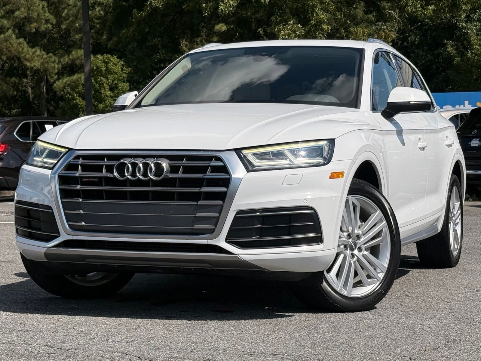 Ibis White 2018 Audi Q5 SUV / Crossover All-Wheel Drive 7-Speed Automatic