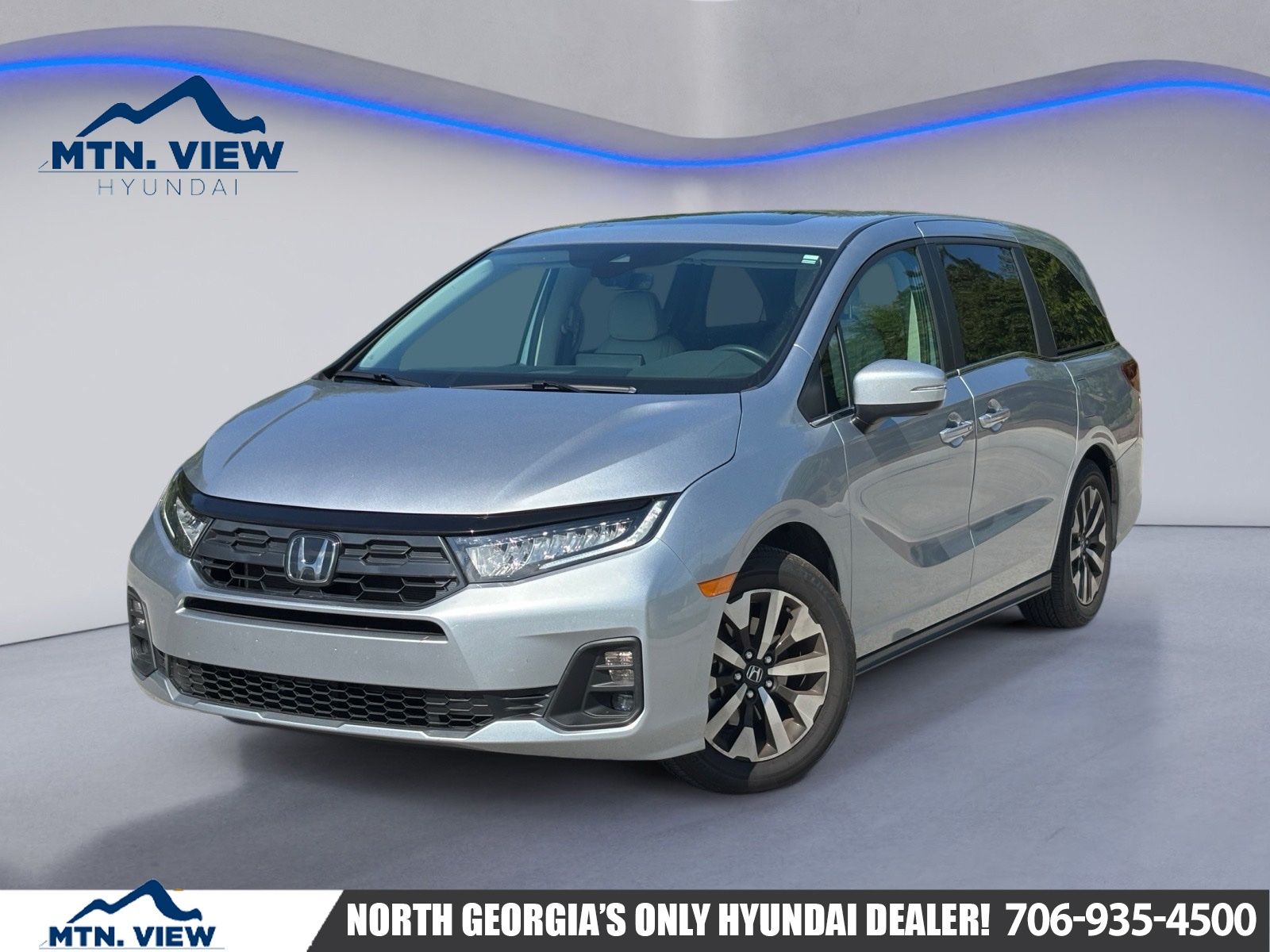 Solar Silver Metallic 2026 Honda Odyssey Minivan Front-Wheel Drive Automatic