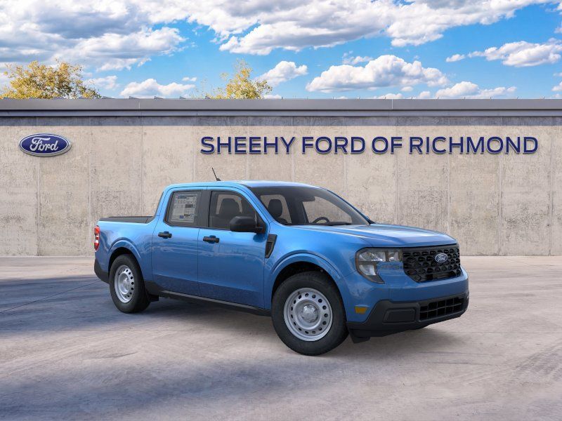 Blue 2026 Ford Maverick Pickup Truck Front-Wheel Drive Continuously Variable Transmission