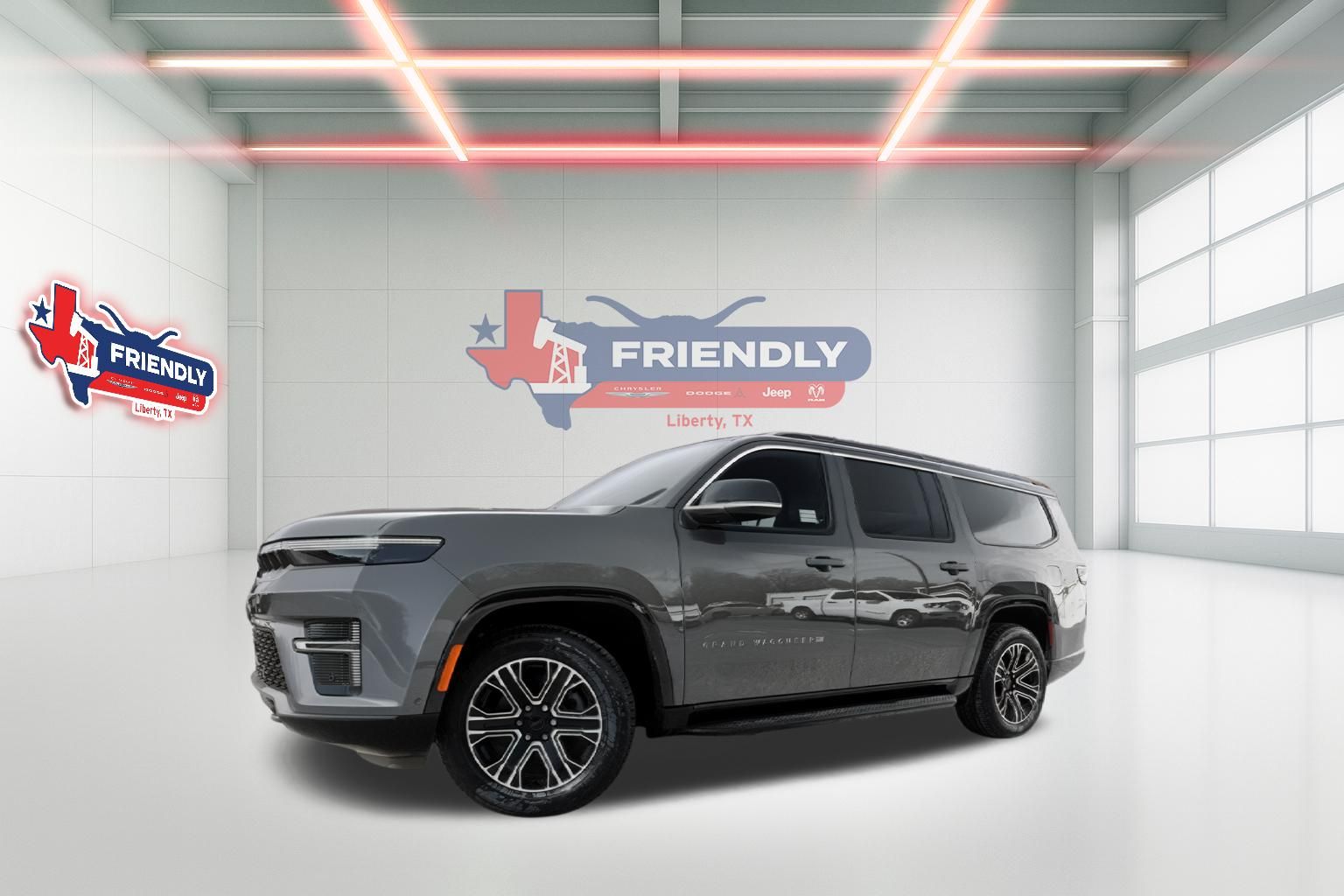 Baltic Gray Metallic Clearcoat 2026 Jeep Grand Wagoneer L Four-Wheel Drive 8-Speed Automatic