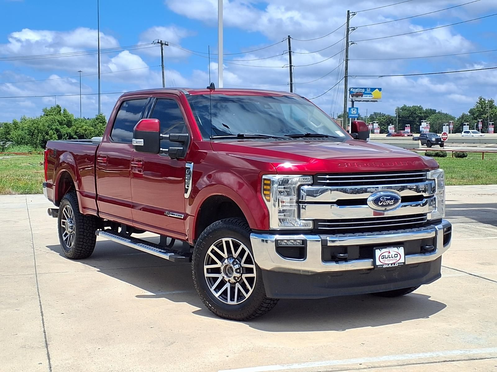 2019 Ford F-250SD Lariat Red at Emmons Autoplex