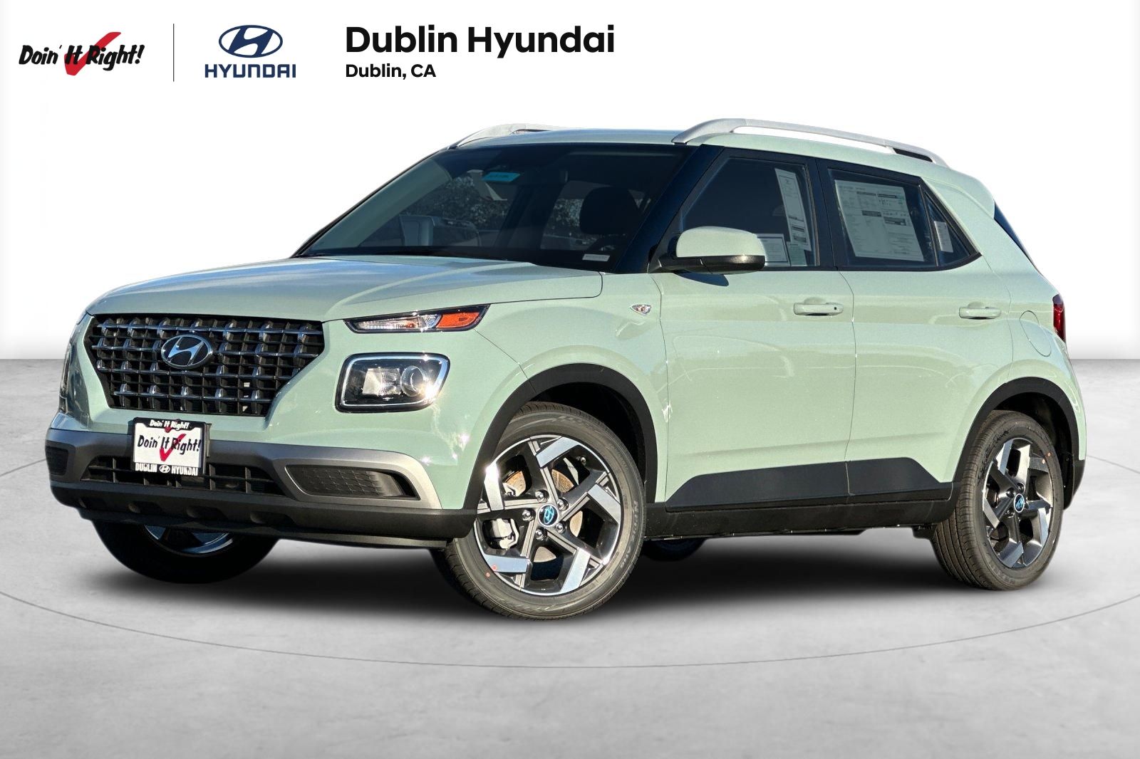 Green 2026 Hyundai Venue SUV / Crossover Front-Wheel Drive Continuously Variable Transmission