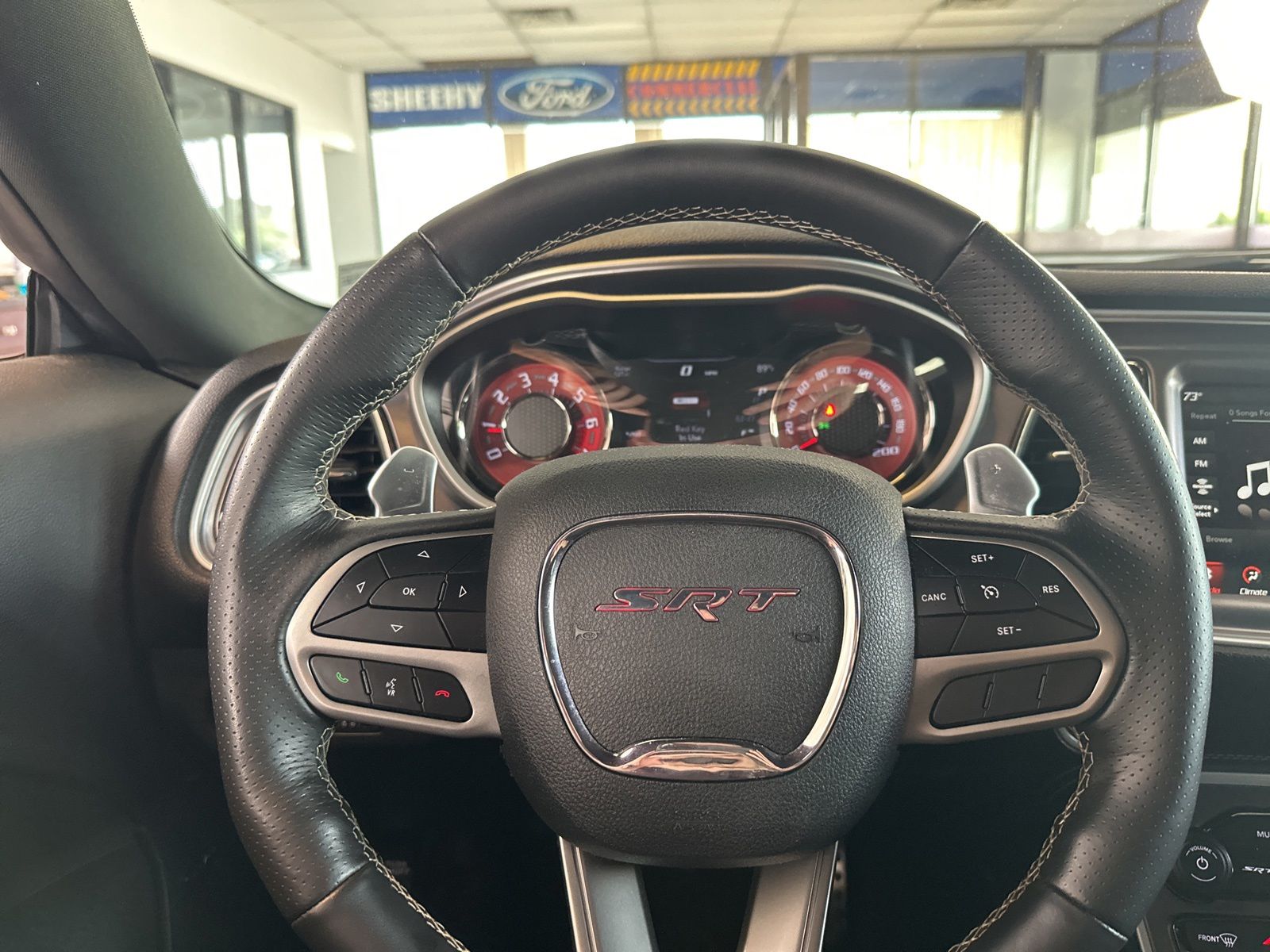 Used 2021 Pitch Black Clearcoat Dodge SRT Hellcat Widebody image 19