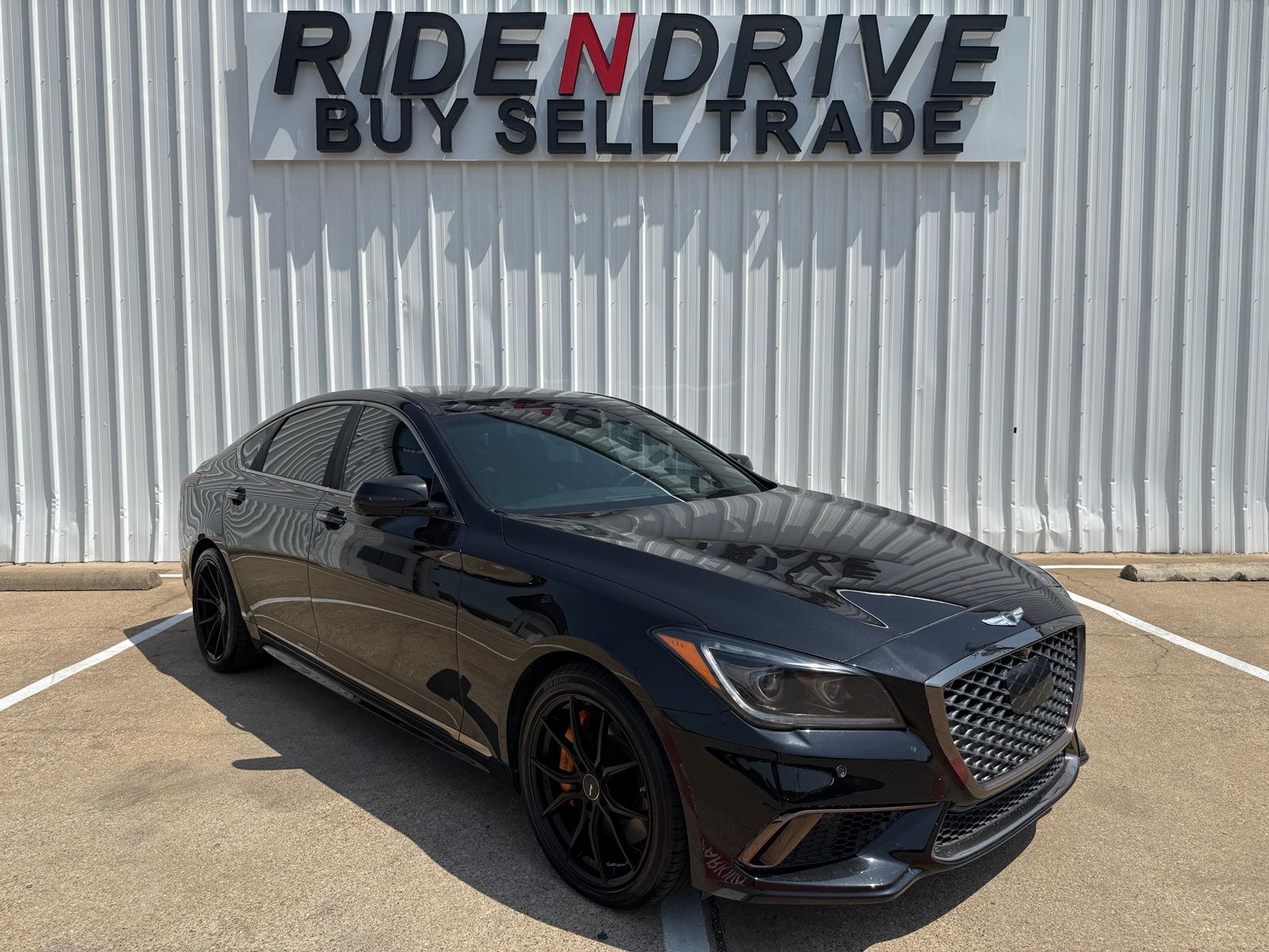 Victoria Black 2019 Genesis G80 Sedan Rear-Wheel Drive 8-Speed Automatic