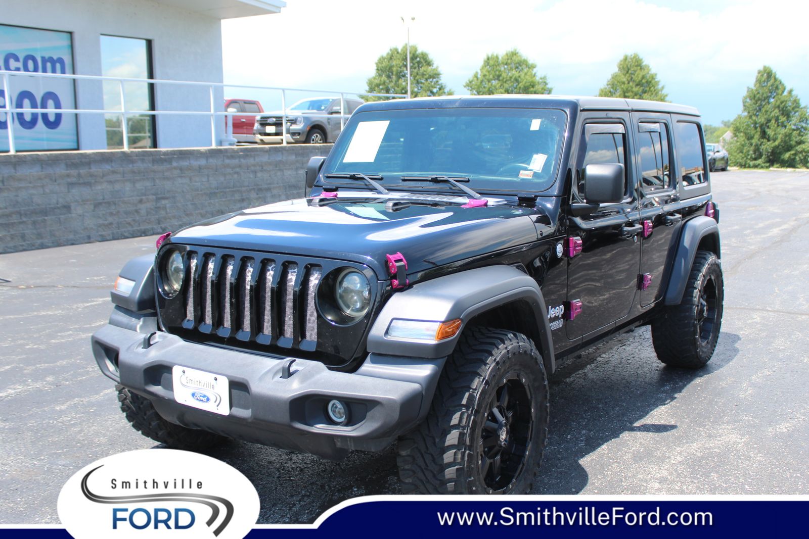Black Clearcoat 2018 Jeep Wrangler SUV / Crossover Four-Wheel Drive 8-Speed Automatic