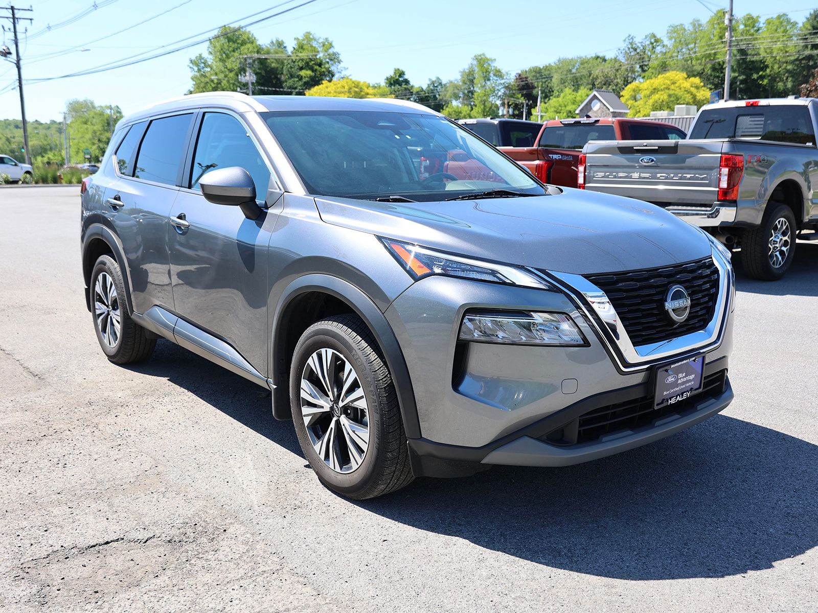 Gray (Gun Metallic) 2023 Nissan Rogue SV AWD SUV / Crossover All-Wheel Drive Continuously Variable Transmission