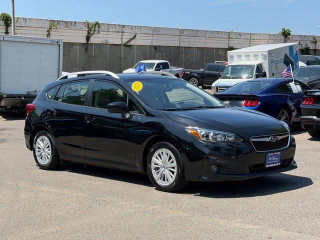 Crystal Black Silica 2018 Subaru Impreza Hatchback All-Wheel Drive Continuously Variable Transmission