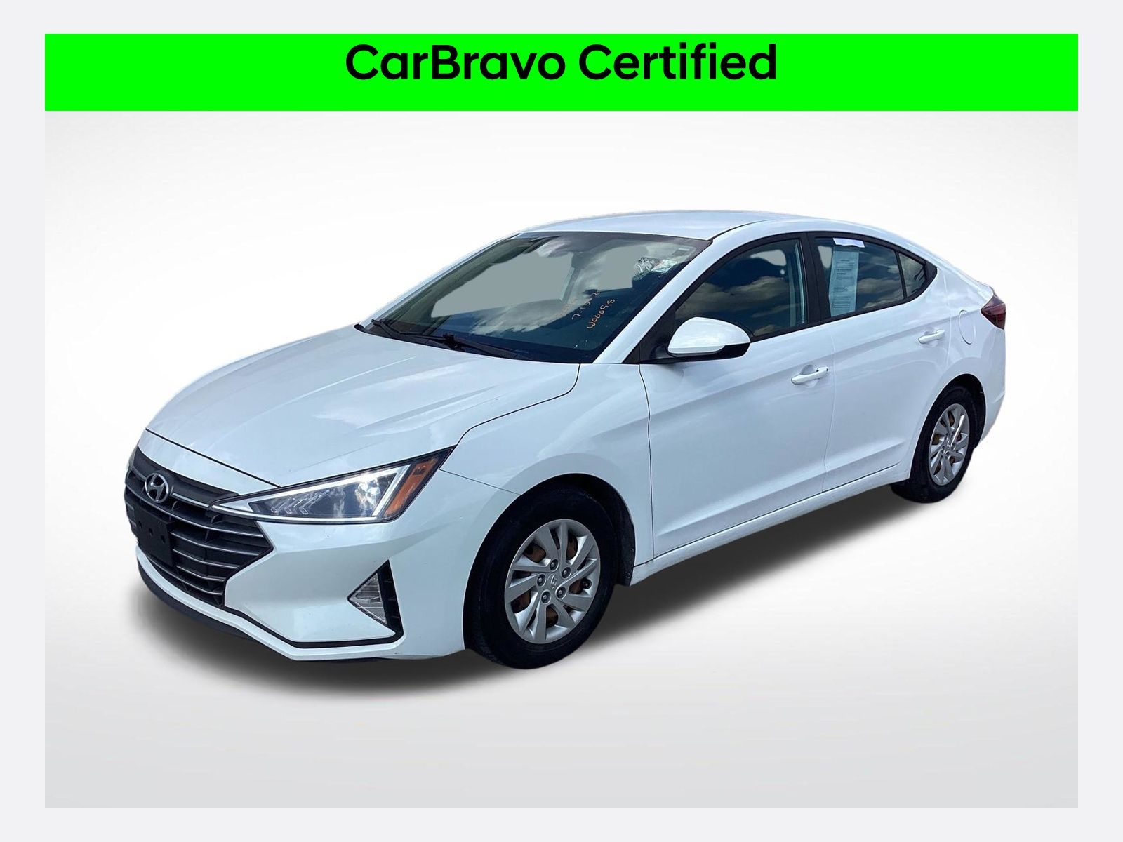 Quartz White Pearl 2020 Hyundai Elantra Sedan Front-Wheel Drive Continuously Variable Transmission