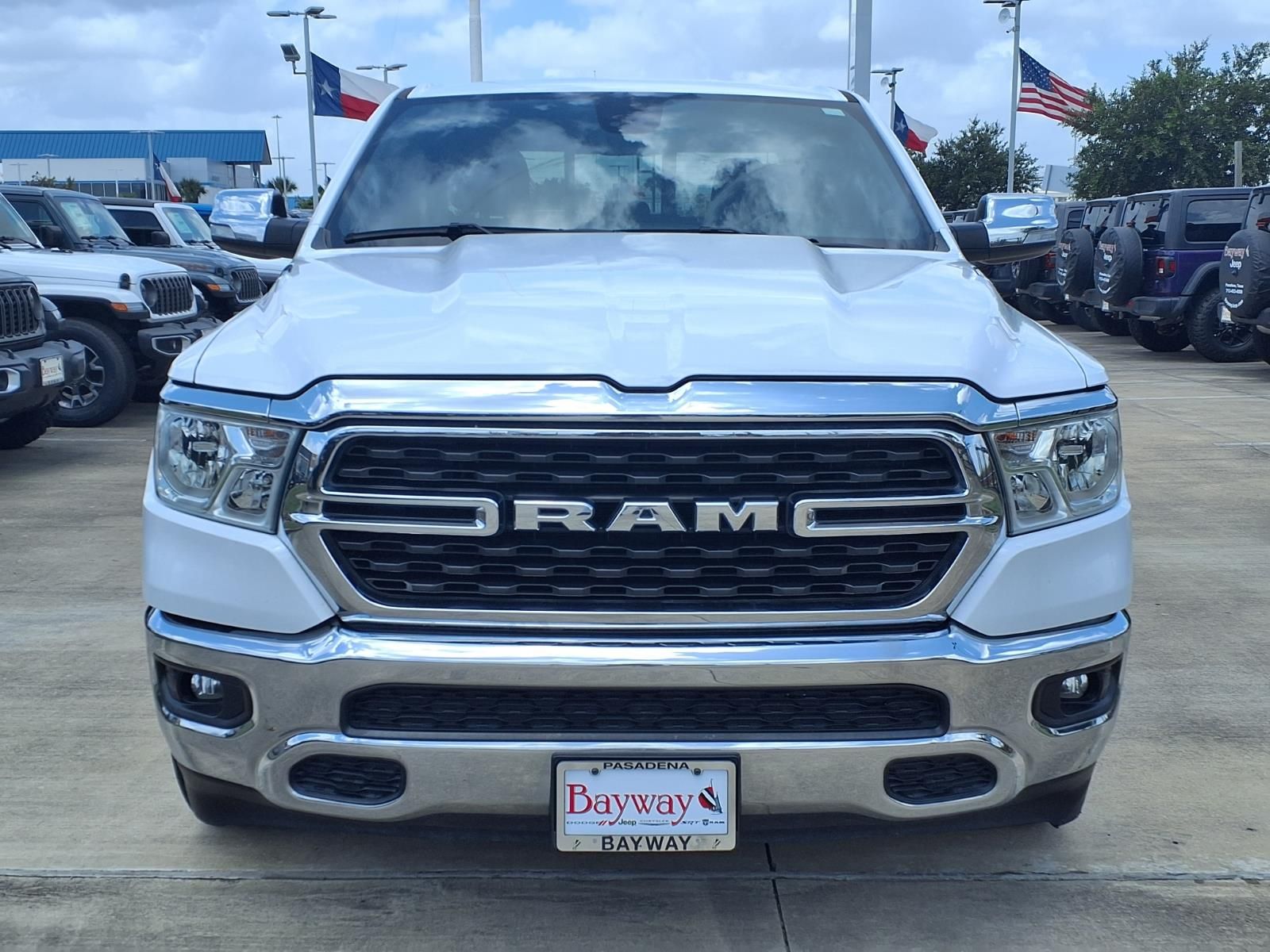 2022 Ram 1500 Big Horn/Lone Star White at Bayway Chrysler Dodge Jeep Ram