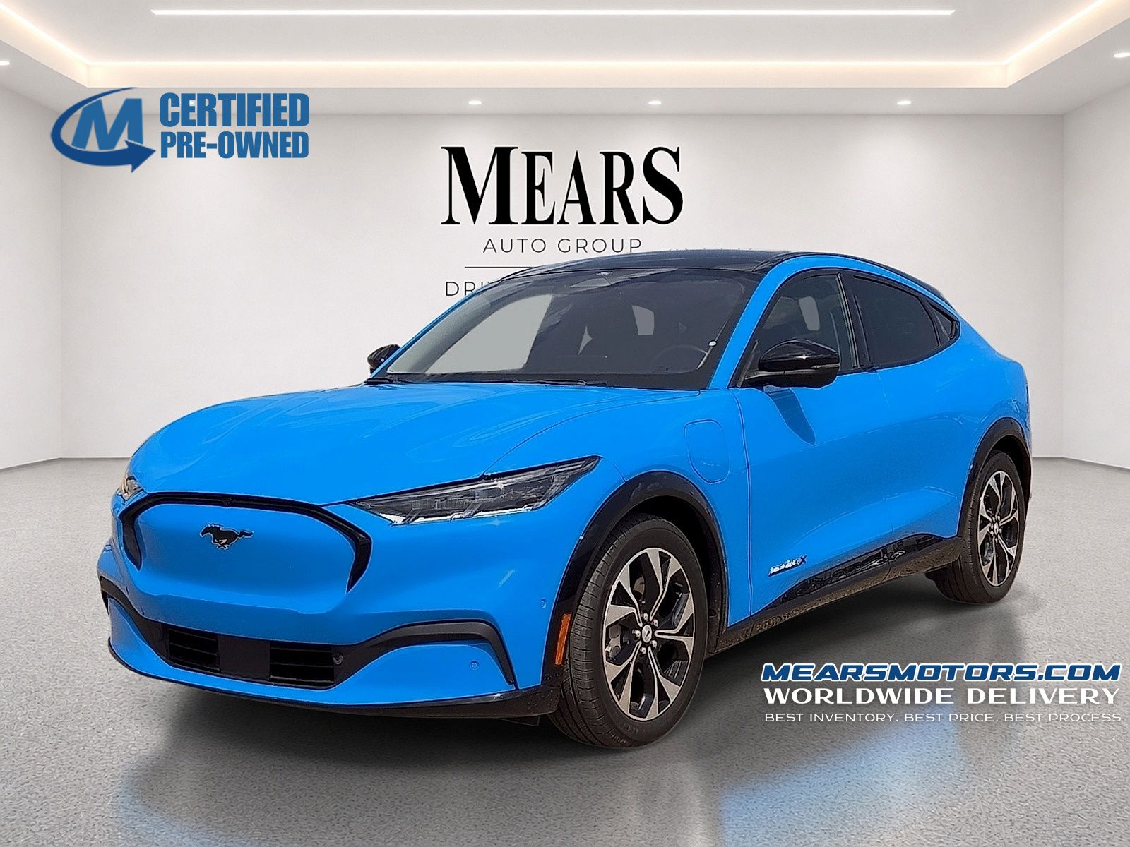 Grabber Blue Metallic 2023 Ford Mustang Mach-E SUV / Crossover All-Wheel Drive Automatic