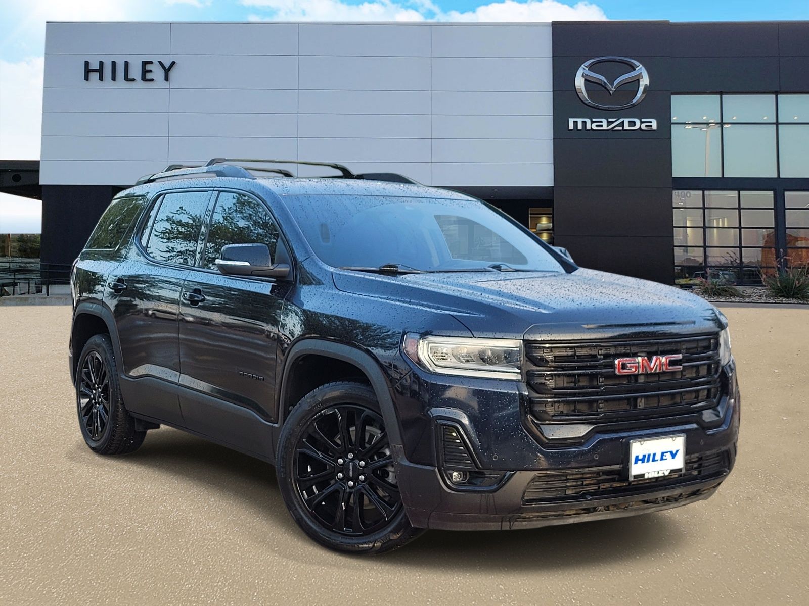 Midnight Blue Metallic 2022 GMC Acadia SUV / Crossover Front-Wheel Drive 9-Speed Automatic