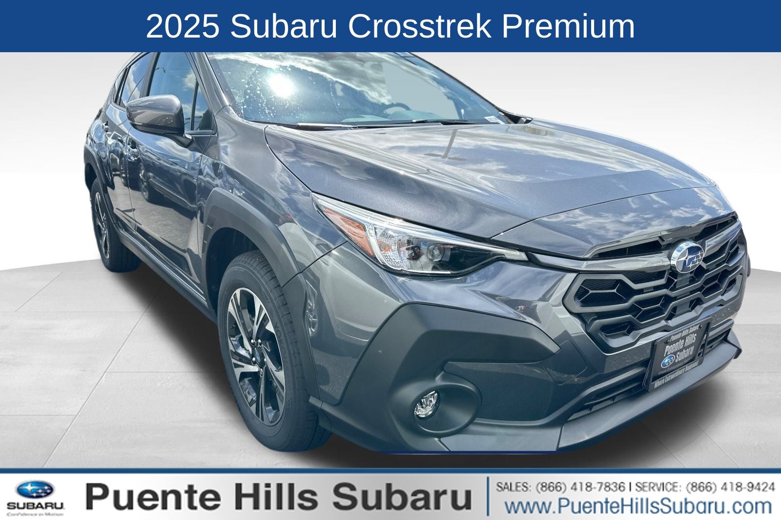 Magnetite Gray Metallic 2025 Subaru Crosstrek SUV / Crossover All-Wheel Drive Continuously Variable Transmission