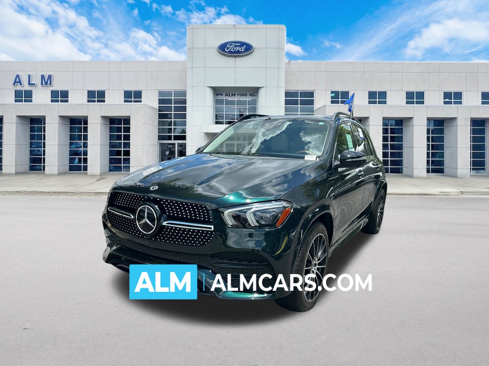 Emerald Green Metallic 2022 Mercedes-Benz GLE SUV / Crossover Rear-Wheel Drive 9-Speed Automatic