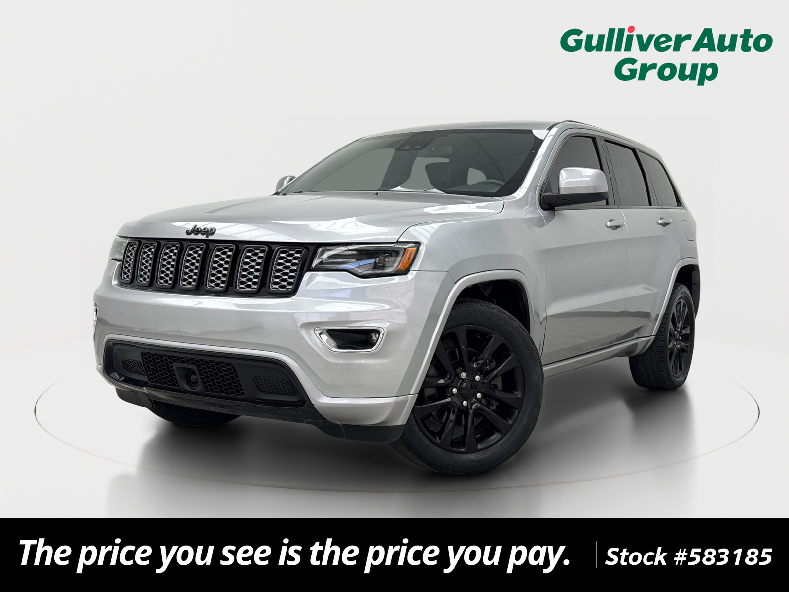 Billet Silver Metallic Clearcoat 2021 Jeep Grand Cherokee Laredo X 4WD SUV / Crossover Four-Wheel Drive 8-Speed Automatic