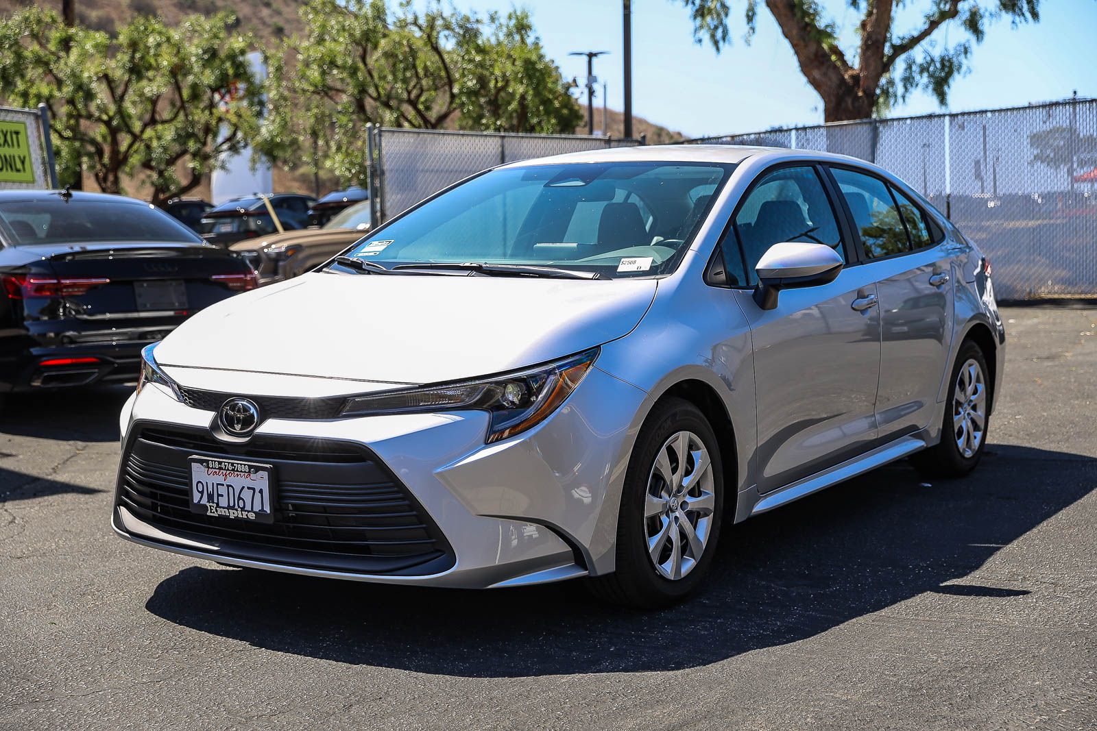 Classic Silver Metallic 2026 Toyota Corolla Sedan Front-Wheel Drive Continuously Variable Transmission