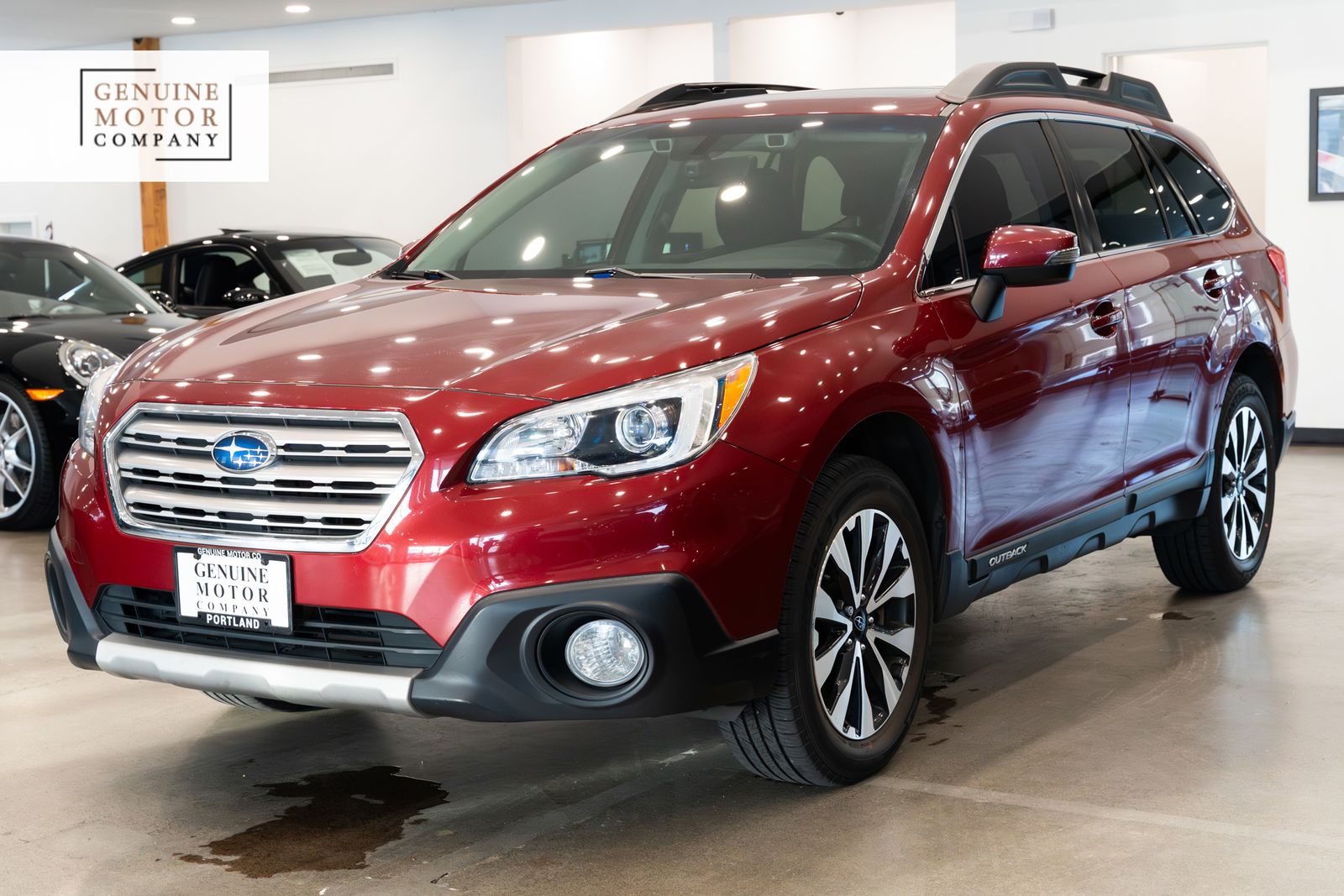 Venetian Red Pearl 2017 Subaru Outback 2.5i Limited AWD Wagon All-Wheel Drive Continuously Variable Transmission