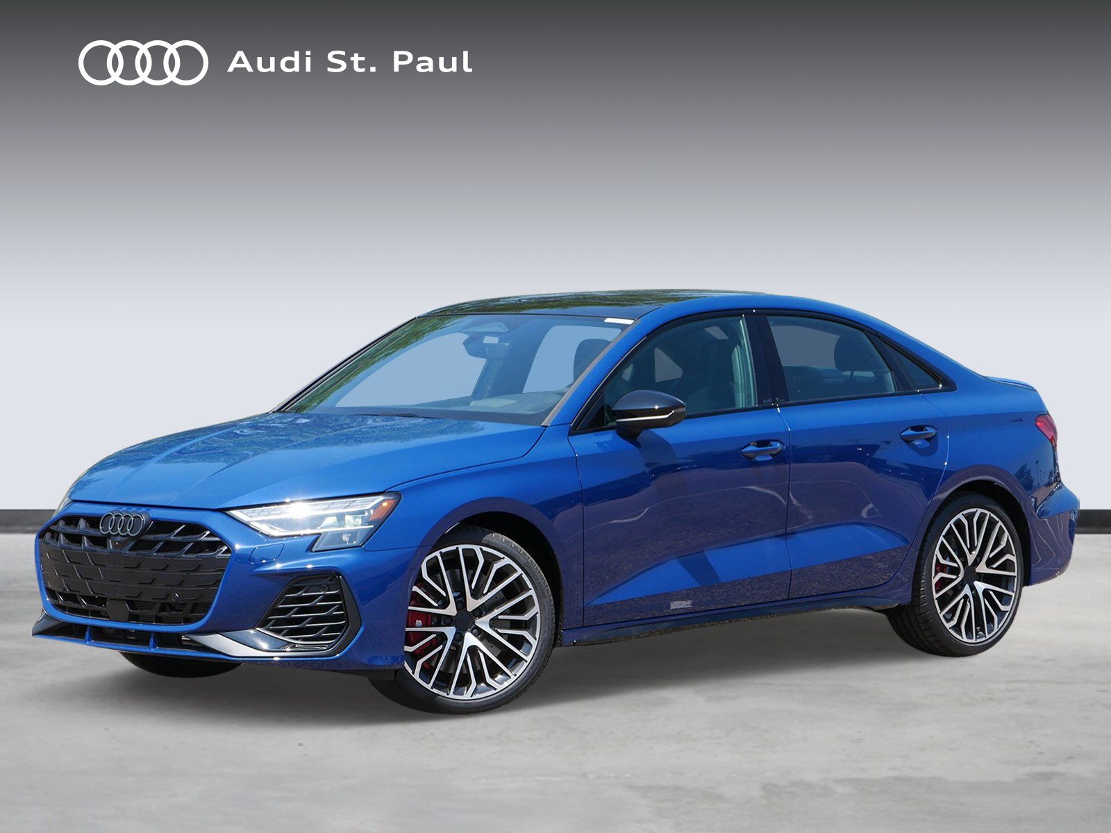 Ascari Blue Metallic 2026 Audi S3 Sedan All-Wheel Drive 7-Speed Automatic