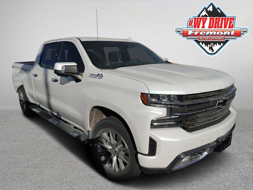 White (Iridescent Pearl Tricoat) 2019 Chevrolet Silverado 1500 Pickup Truck Four-Wheel Drive 8-Speed Automatic