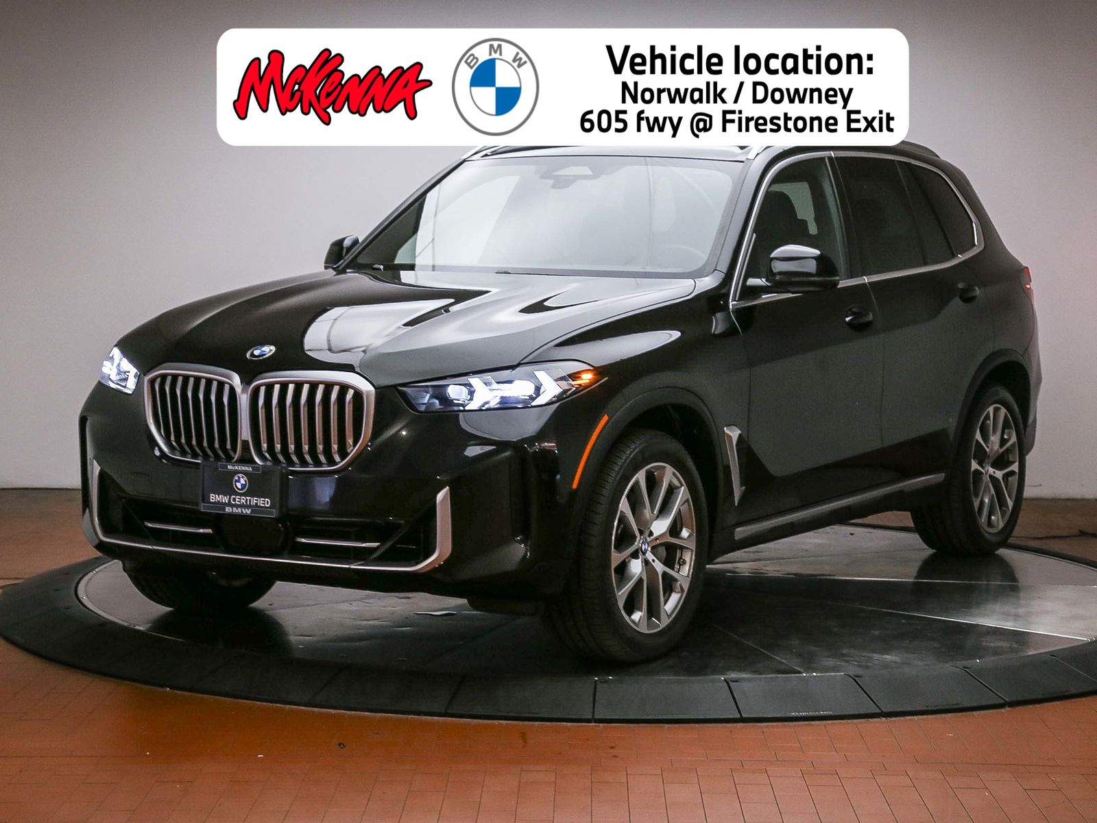 Black Sapphire Metallic 2024 BMW X5 SUV / Crossover Rear-Wheel Drive 8-Speed Automatic