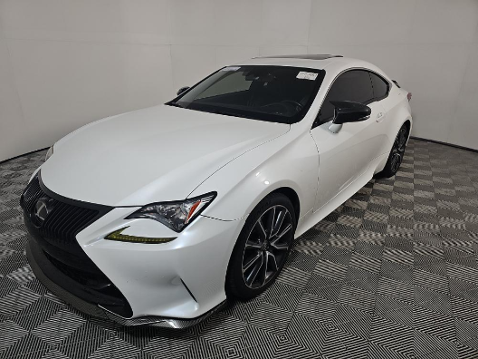 Ultra White 2018 Lexus RC Coupe Rear-Wheel Drive 8-Speed Automatic