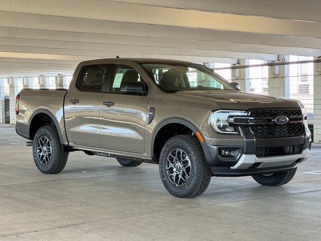 Gray 2026 Ford Ranger Pickup Truck Four-Wheel Drive Automatic