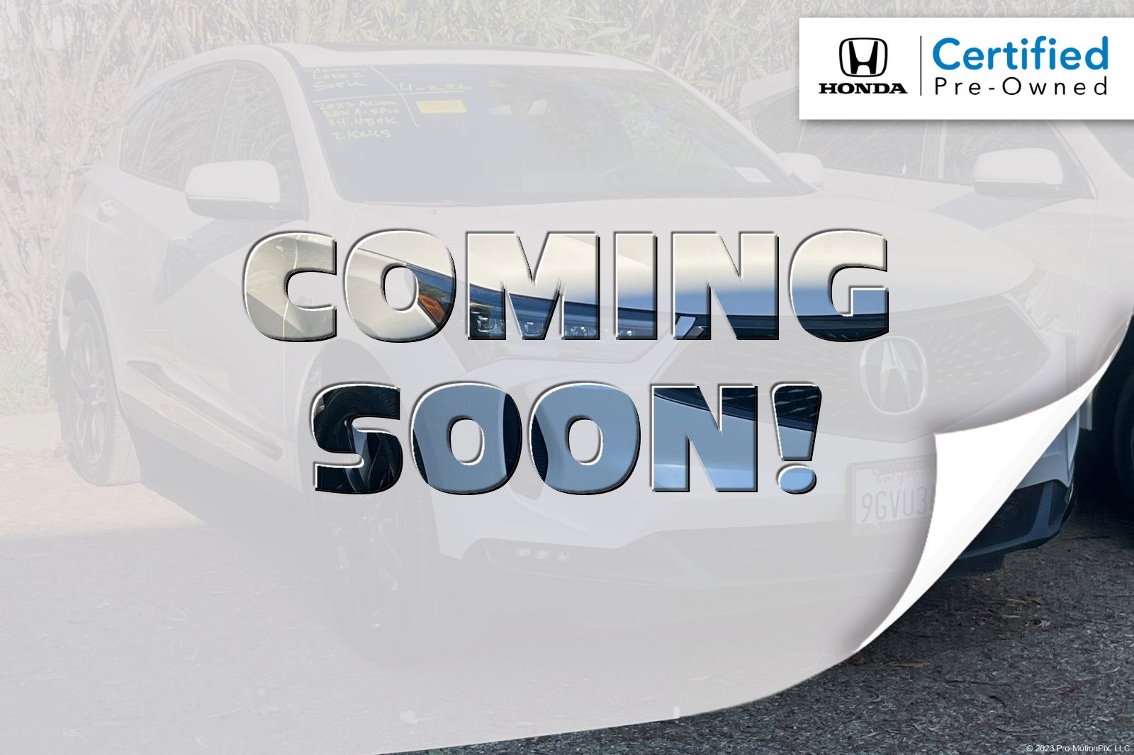 2023 Acura RDX FWD with A-Spec Package Blanco (Platinum White Pearl) SUV/Crossover Tracción delantera Automática