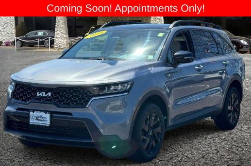 Everlasting Silver 2023 Kia Sorento X-Line S AWD SUV / Crossover All-Wheel Drive 8-Speed Automatic