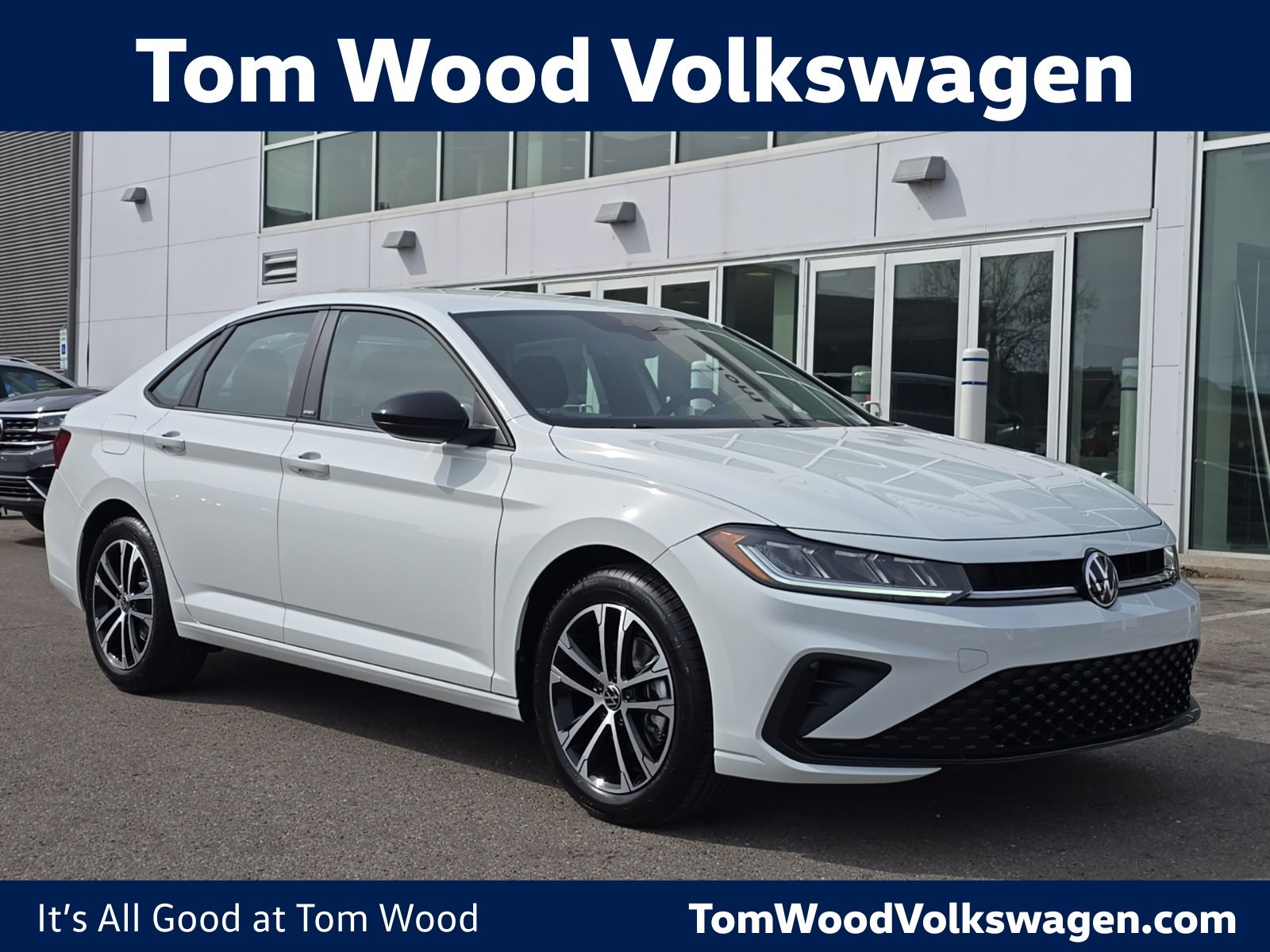 Pure White 2026 Volkswagen Jetta Sedan Front-Wheel Drive 8-Speed Automatic