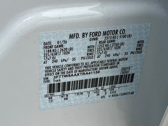 New 2026 White Ford XL image 24
