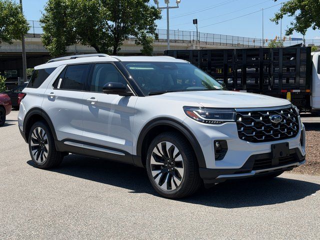 White 2026 Ford Explorer Platinum AWD SUV / Crossover All-Wheel Drive Automatic