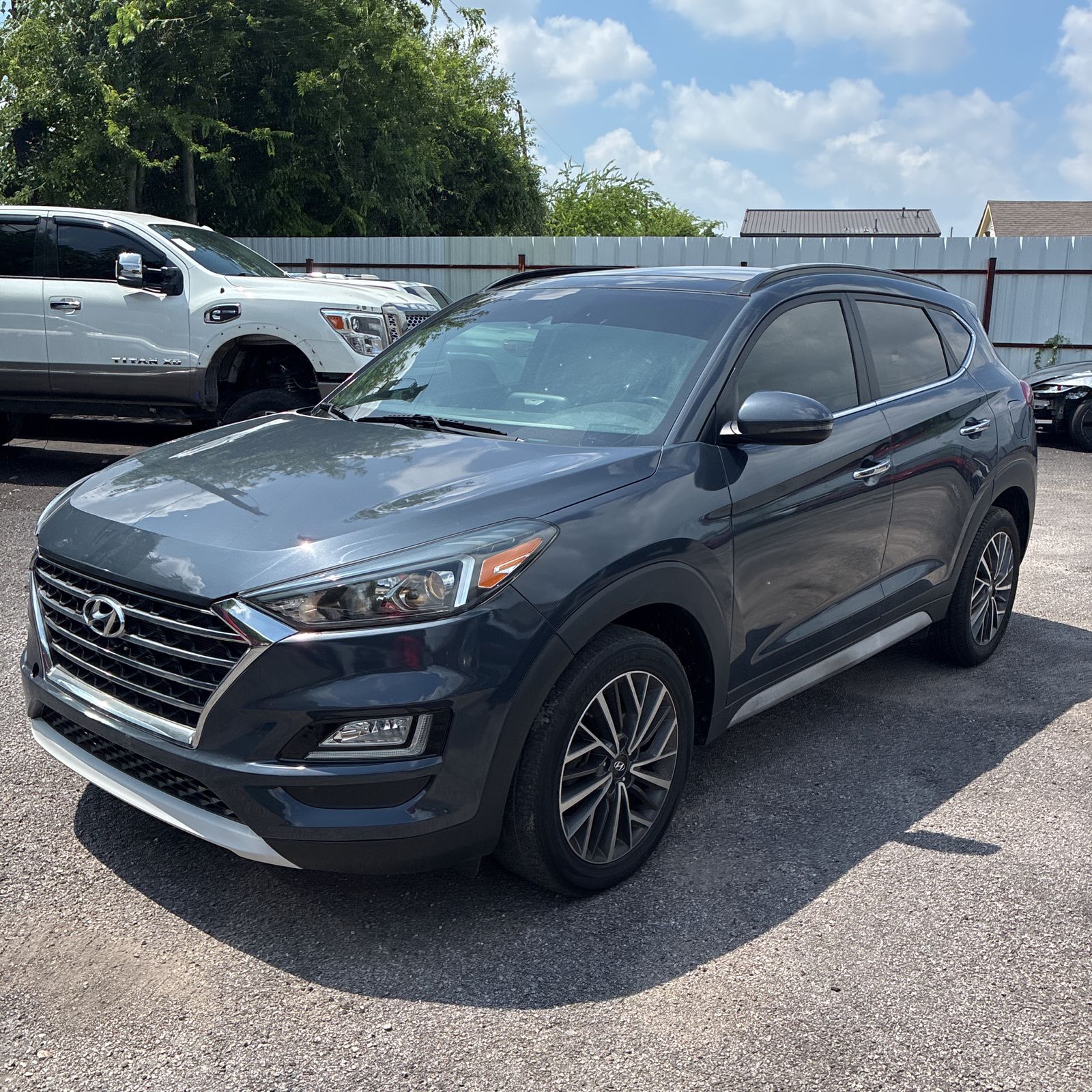 Dusk Blue 2020 Hyundai Tucson SUV / Crossover Front-Wheel Drive 6-Speed Automatic