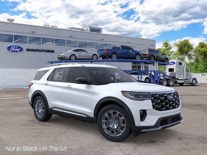 White 2026 Ford Explorer SUV / Crossover All-Wheel Drive Automatic