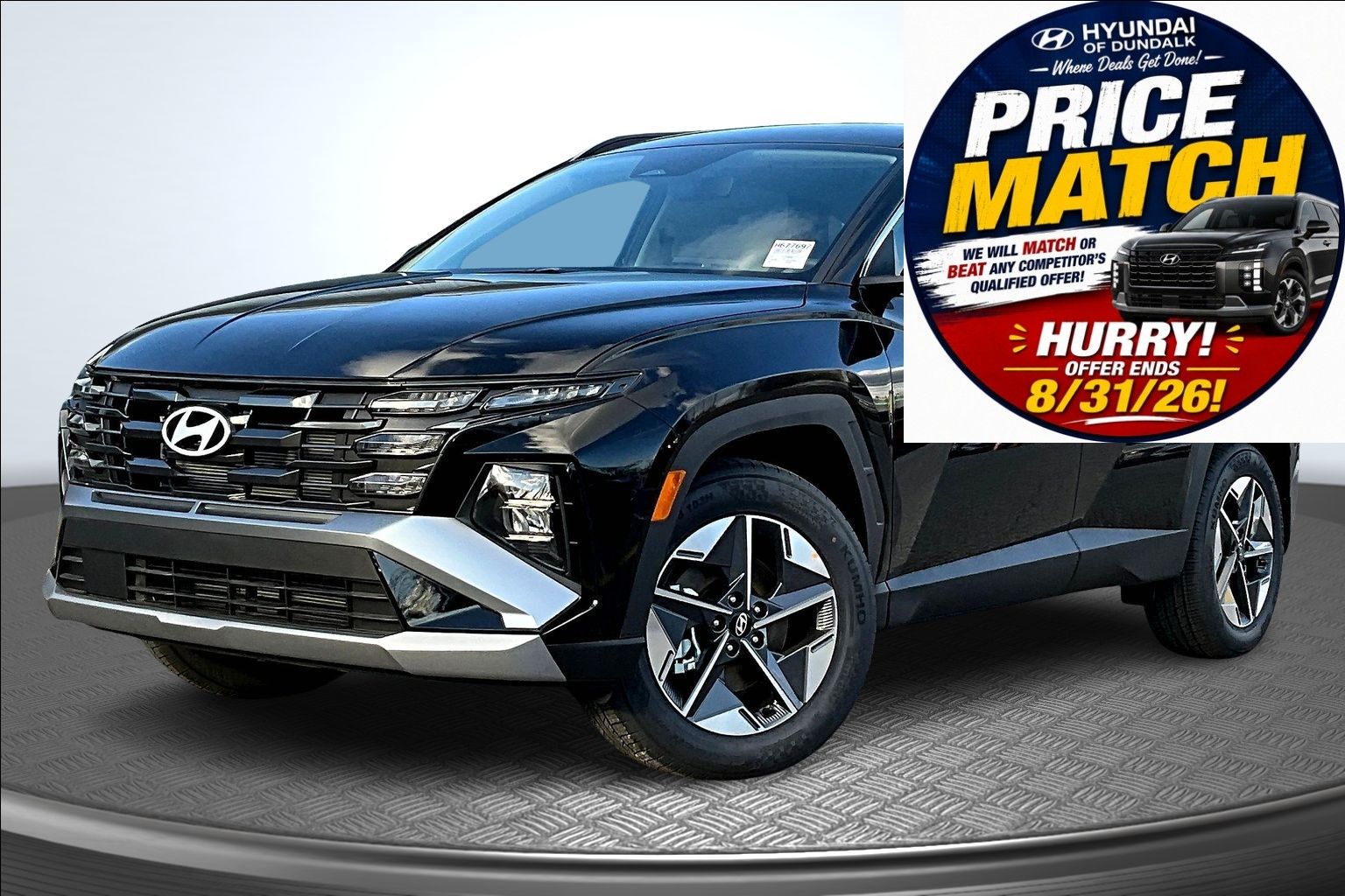 Phantom Black 2026 Hyundai Tucson SUV / Crossover Front-Wheel Drive 8-Speed Automatic