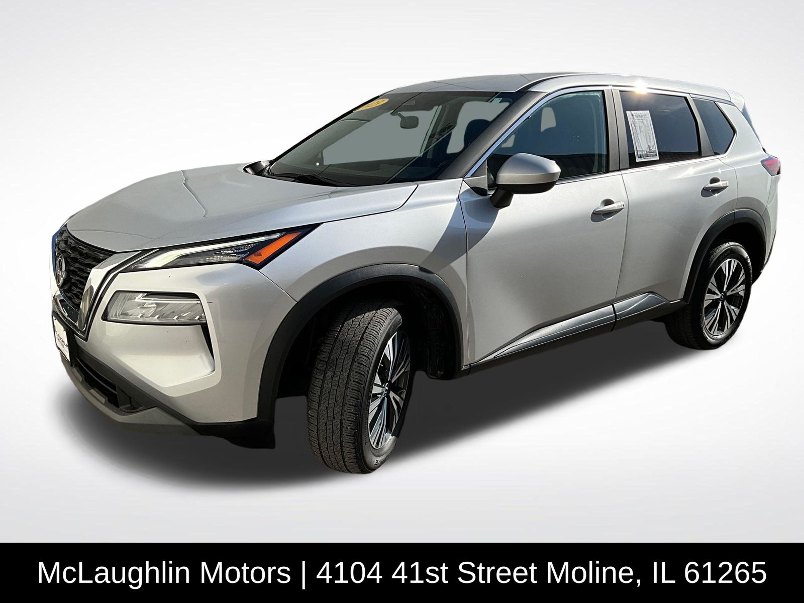 Brilliant Silver Metallic 2023 Nissan Rogue SUV / Crossover All-Wheel Drive Continuously Variable Transmission