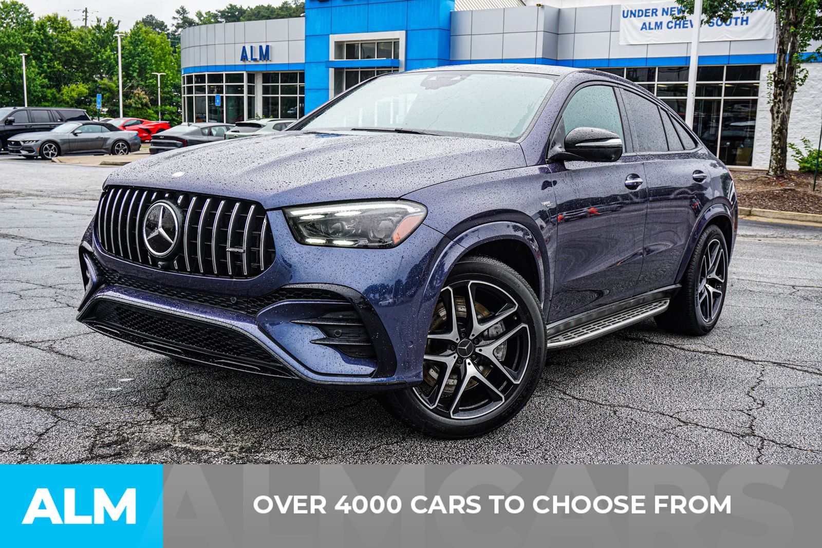 Used 2024 Blue Mercedes-Benz GLE 53 AMG® image 3