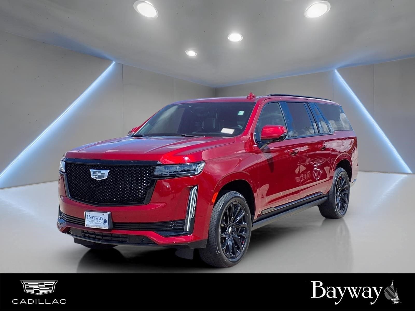 Radiant Red Tintcoat 2023 Cadillac Escalade ESV SUV / Crossover Four-Wheel Drive Automatic
