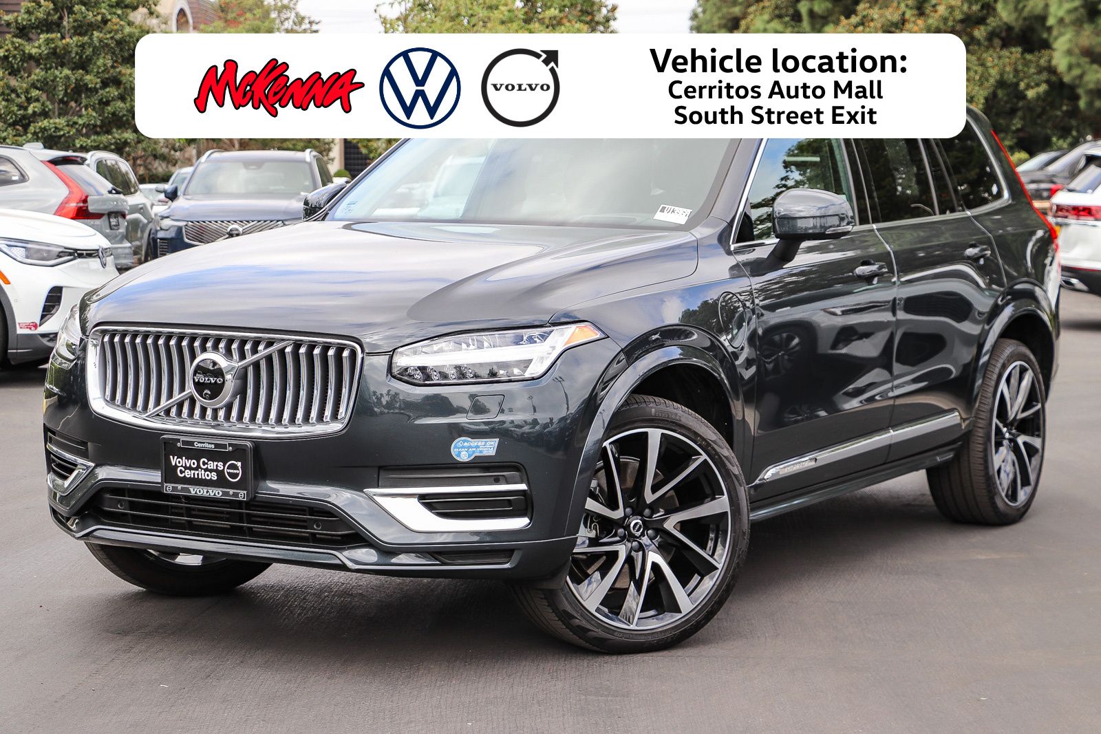 Gray Metallic 2021 Volvo XC90 SUV / Crossover All-Wheel Drive Automatic