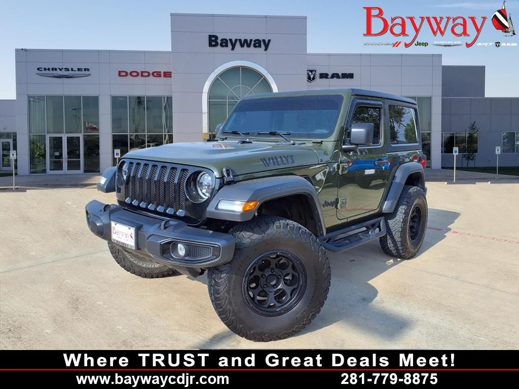 2023 Jeep Wrangler Willys Green at DeMontrond Auto Country