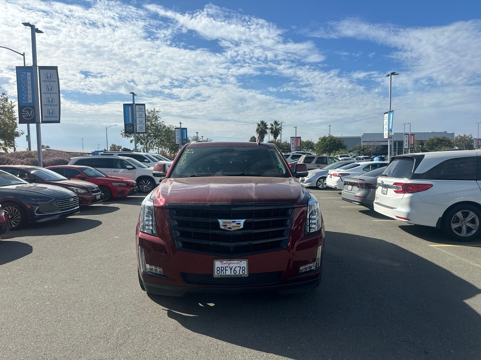 Red Passion Tintcoat 2020 Cadillac Escalade SUV / Crossover Rear-Wheel Drive
