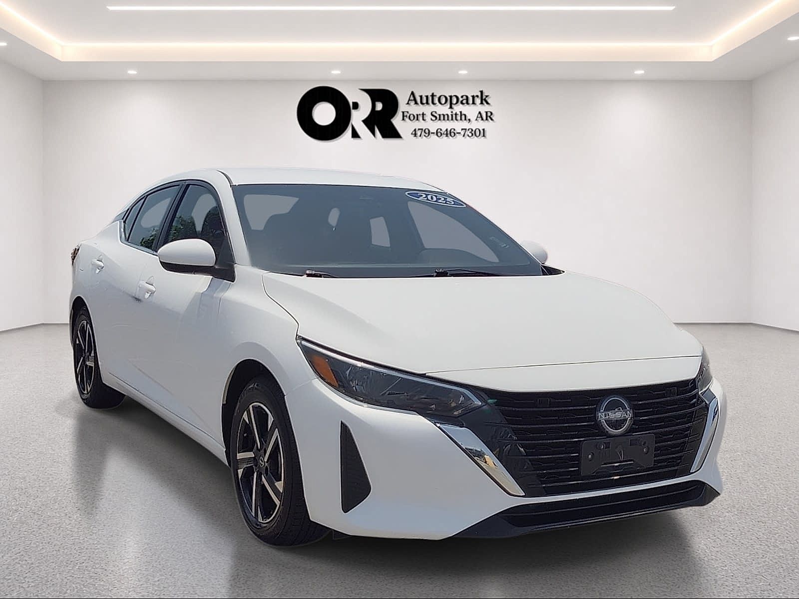 White (Fresh Powder) 2025 Nissan Sentra Sedan Front-Wheel Drive Continuously Variable Transmission