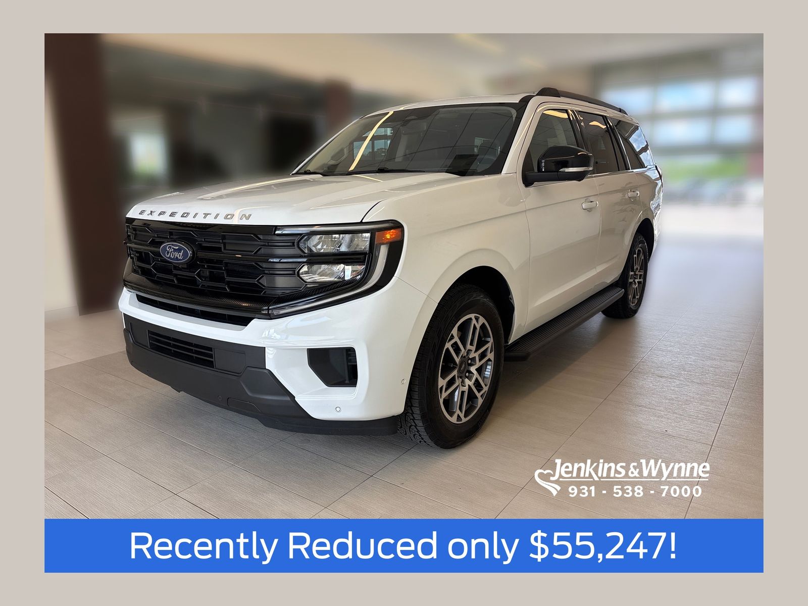 Oxford White 2025 Ford Expedition SUV / Crossover Four-Wheel Drive Automatic