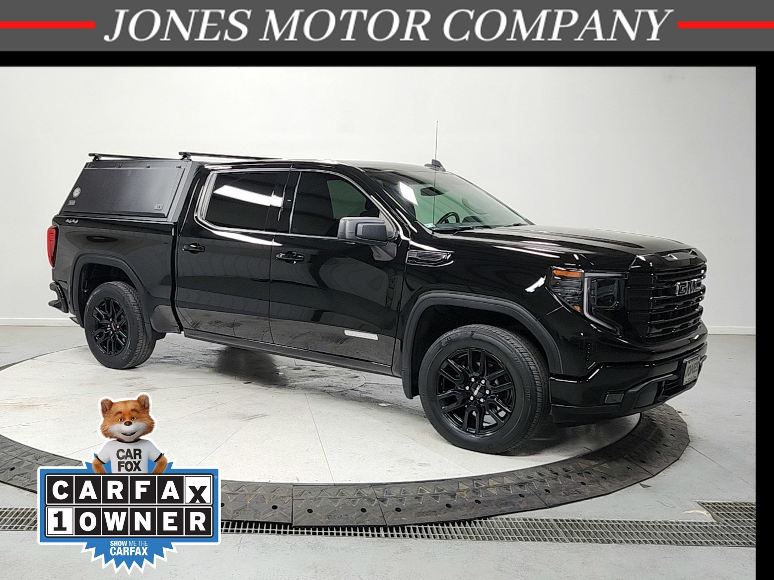 Onyx Black 2022 GMC Sierra 1500 Elevation Crew Cab 4WD Pickup Truck Four-Wheel Drive 8-Speed Automatic