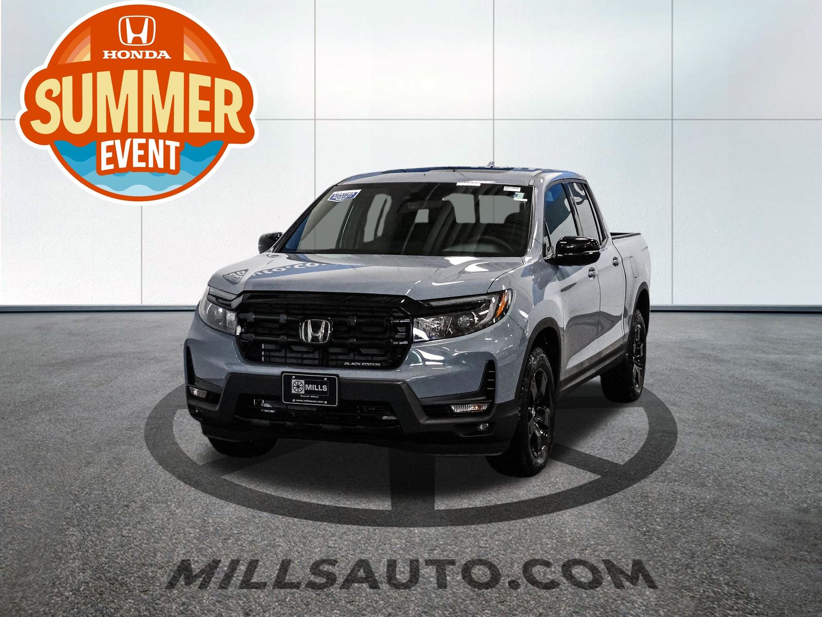 Sonic Gray Pearl 2026 Honda Ridgeline Pickup Truck All-Wheel Drive 9-Speed Automatic