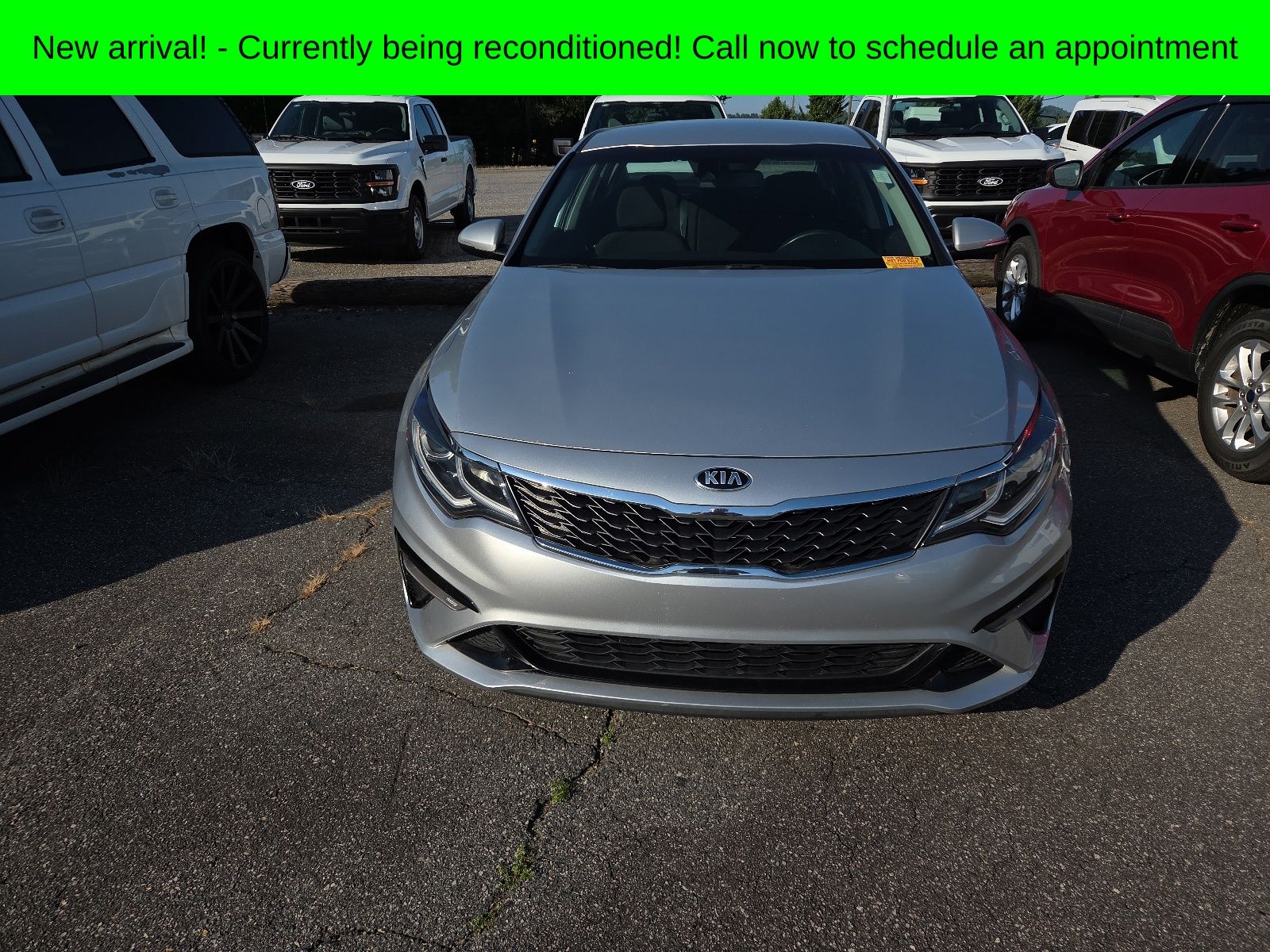 Sparkling Silver 2020 Kia Optima LX FWD Sedan Front-Wheel Drive 6-Speed Automatic