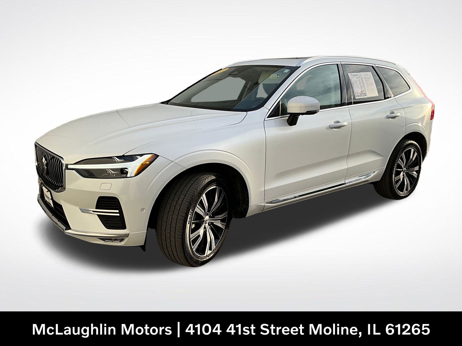 Crystal White Metallic 2023 Volvo XC60 SUV / Crossover All-Wheel Drive Automatic