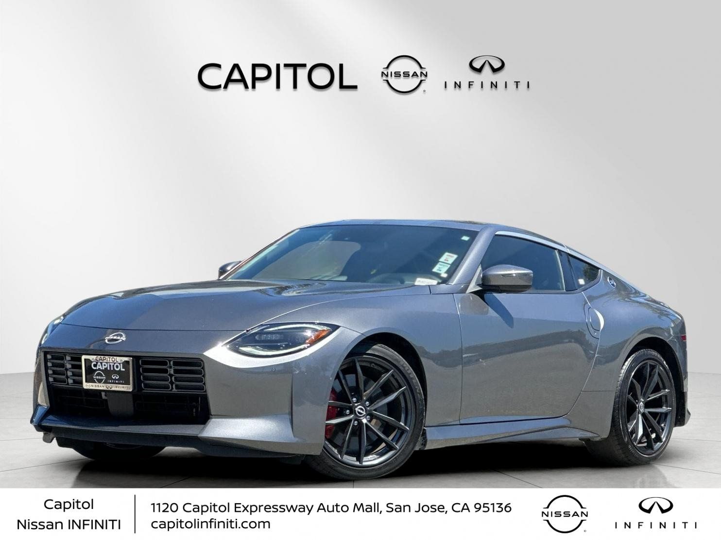 Gray (Gun Metallic) 2024 Nissan Z Coupe Rear-Wheel Drive 9-Speed Automatic