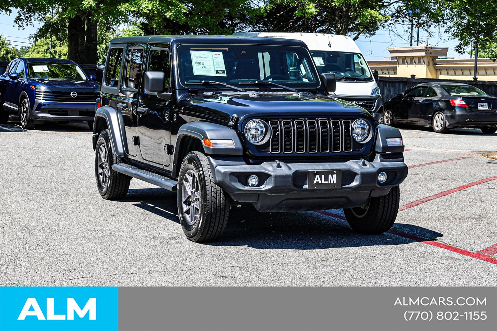 Used 2024 Black Jeep Sport S image 6